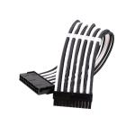ATX PC Power Cable Manufacturers 24PIN Male to 24PIN Female Computer Sleeved