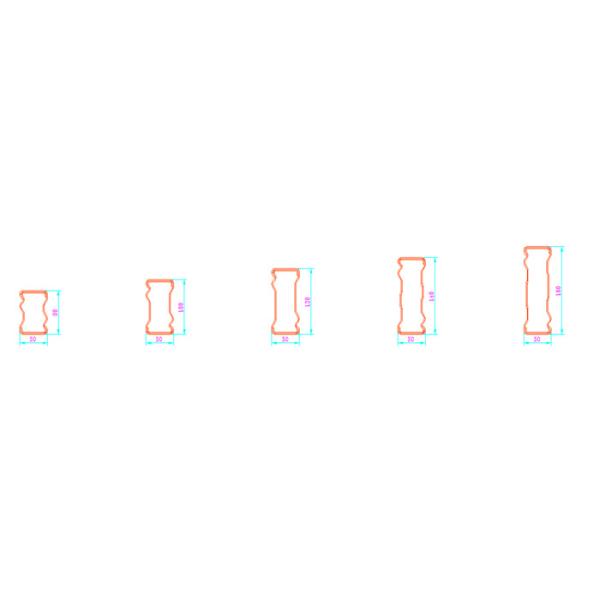 First In Late Out Heavy Duty Pallet Racks Upright 90 X 70 X 2.5 MM For Chemicals Industrial