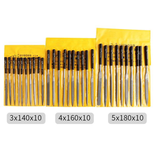 Customization 5PCS 6PCS 10PCS 4*160mm Hand Hardware Tool File Set Mini Needle File Set