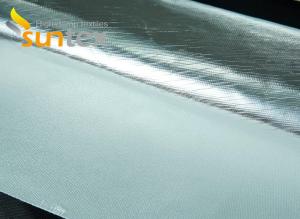 Aluminum Foil Fiberglass Cloth Fireproof Packing Materials For Heat-retardant