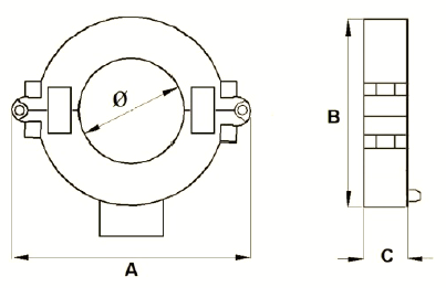 Waterproof Split Core Transducer Durable Anti Moisture Stable Performance