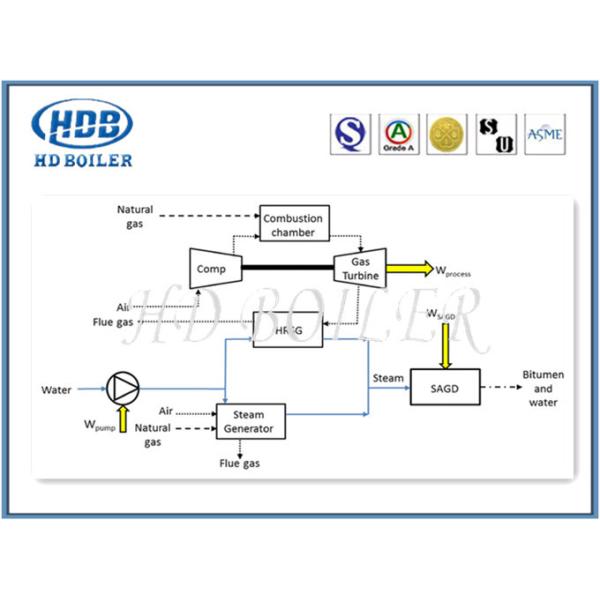 Energy Saving Industrial Boilers Hrsg Steam Generator