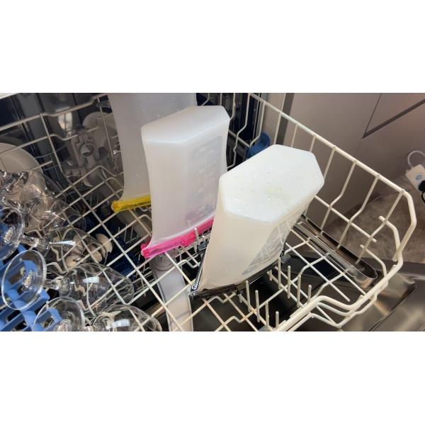 500ml 1000ml Collapsible Silicone Food Storage Bag Silicone Freezer Bags