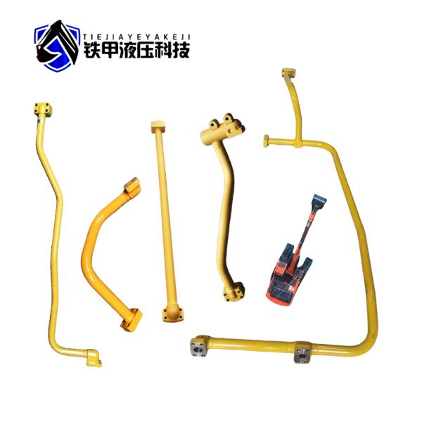 PC360 PC300 Excavator Pipelines Hydraulic Distribution Valve Iron Pipe For Energy Mining