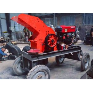 Small Glass Stone Basalt 10TPH Hammer Crusher Machine