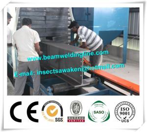 China Through Type H Beam Shot Blasting Machine / Sand Blasting Equipment For H Section Steel on sale