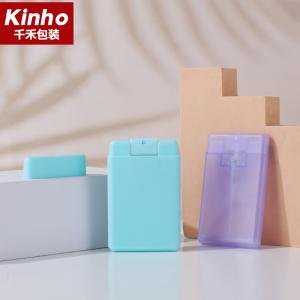 China 20ml Pocket Credit Card Shape Hand Sanitizer Spray With Cap on sale