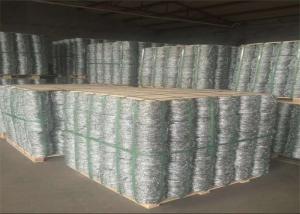 China Fence Hot Dipped Galvanized Security Barbed Wire Roll 25kg / Coil wholesale