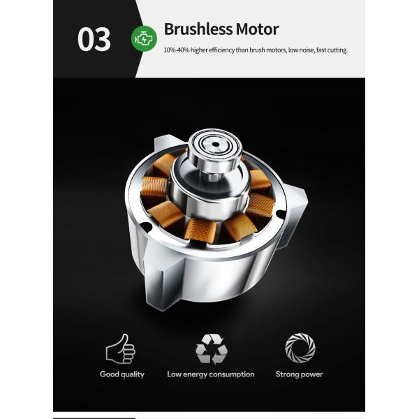 Swansoft 30mm Tijeras de podar 36V tijeras de podar de batería de litio tijeras de podar de poste telescópico