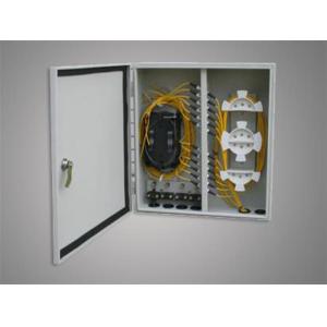 China Aluminium Waterproof Fiber Optic Terminal Box / Distribution Box For LC Adapter wholesale