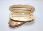 Lacquer Solid Wood Jewelry Box For Necklace Gift Packaging With Lining