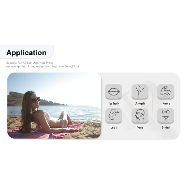 Beauty Salon Use High Powerful Depilator 4 Wavelength 2000W Diode Laser 808Nm Laser Hair Removal Machine