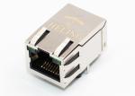 Brass Shielded RJ45 PCB Mount MJ3B-B211-RSLO5T135-1
