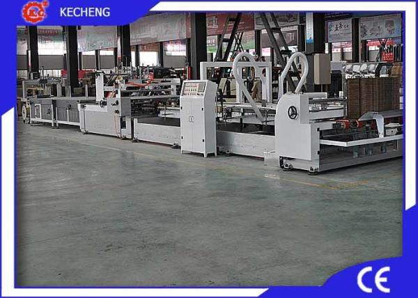 Quality 3 5 Layer Automatic Carton Folding Gluing Machine High Speed Corrugated for sale