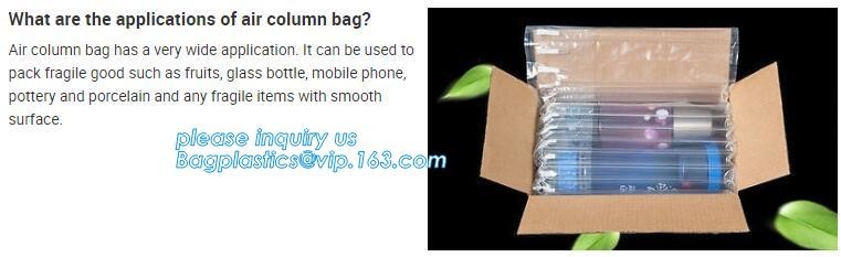 Leakproof PVC wine Protector bag Anti-Shock Reusable Plastic PVC Inflatable Bubble Liner Protective Pac Red Wine Bags Pr