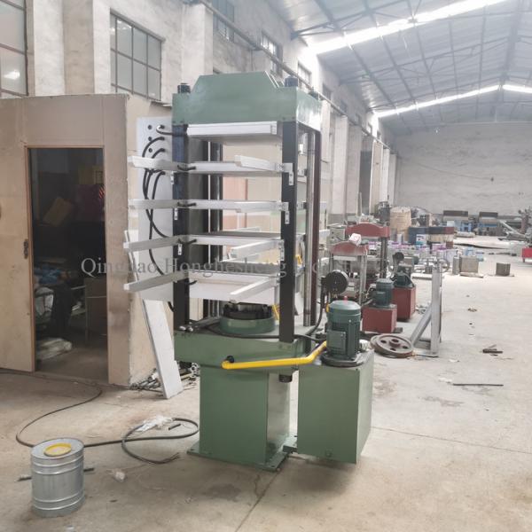 100*100cm Rubber Tile Making Machine Hot Vulcanizing Machine Frame Configuration