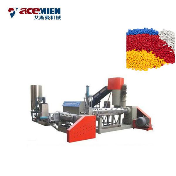 Quality 500kg/Hour Plastic Recycling Granulator Machine PE PP HDPE LDPE 37-160 Kw for sale