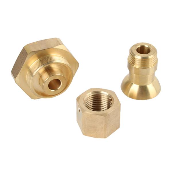 Zinc Plating Casing Joint Brass CNC Machining Parts