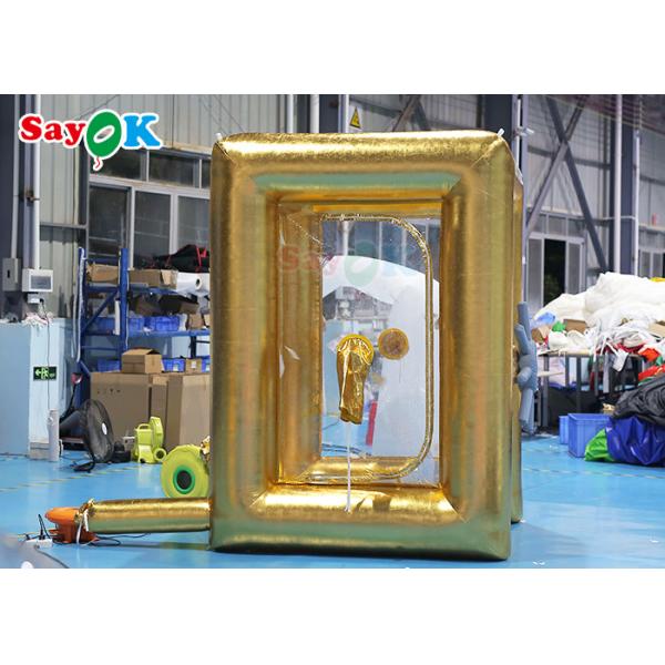 Interesting Promotion Inflatable Cash Machine Game With Accessories