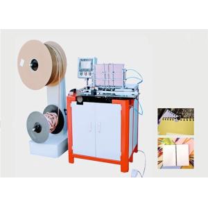 Multifarious Language Double Spiral O Binder Machine , Commercial Spiral Binding