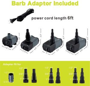 Hygger Submersible Water Pump For Aquarium Fish Tank