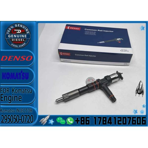 Good Quality Common Rail Injector 295050-0720 6252-11-3100 For KOMATSU PC490-10/PC490-11/HM300-3/HM300-5