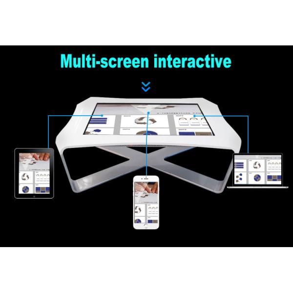 Android Network Windows Multi Touch Screen Table , Touch Screen Dining Table For Dining Hall