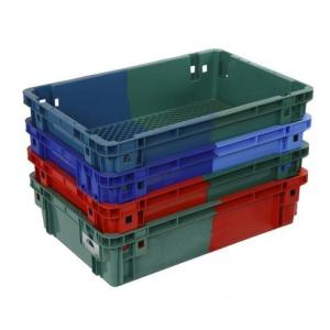 Buy cheap HEAVY DUTY HIGH Bi-Color VENTED PLASITC CRATE FOR FOOD PROCESSING OR METAL PARTS from wholesalers