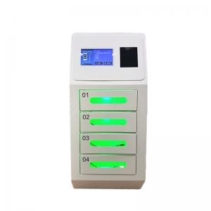 China Coin Operated MCU System Multiple Cell Phone Charging Station USB Charging Station Kiosks with 4 Lockers wholesale