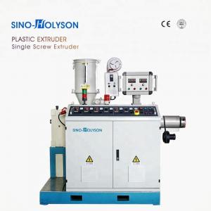 China 75 Rpm Plastic Single Screw Extruder Machine 20mx2.5mx2.2m wholesale