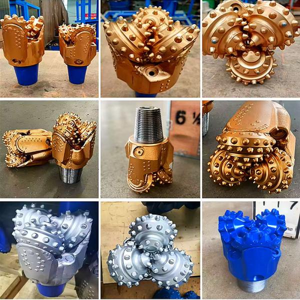 Oil Well Tricone Bit Three Roller Cone Bit Hard Rock Formations Tricone Drilling Bit For Sale