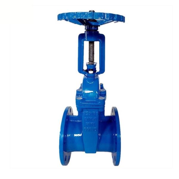 Quality Resilient Seated Gate Valve 175PSI Cast Iron Plug Valve Lifting Type Quarter Turn Rotational Motion Flanged Ends for sale