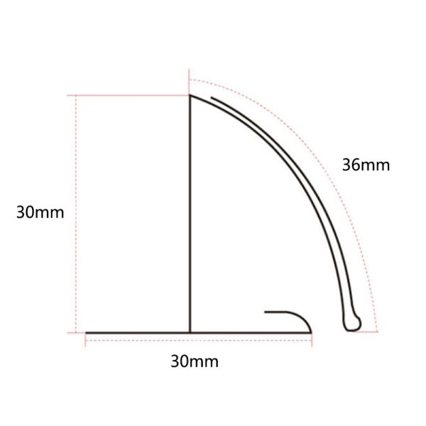 Writable Waterproof Clear Plastic Shelf Label Holder For Wire Shelves