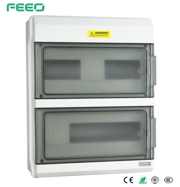 Quality Power Distribution MCB Fuse SPD Enclosure IP66 Junction Box 4 12 18 24 36 Ways for sale