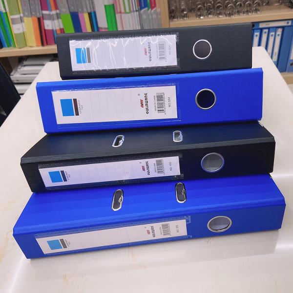 A4/FC Lever Arch File Folder Durable Cardboard Clip for Essential Office Supplies