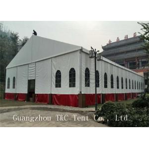China Luxurious Wedding Event Tents Self Cleaning Ability PVC Fabric Cover wholesale