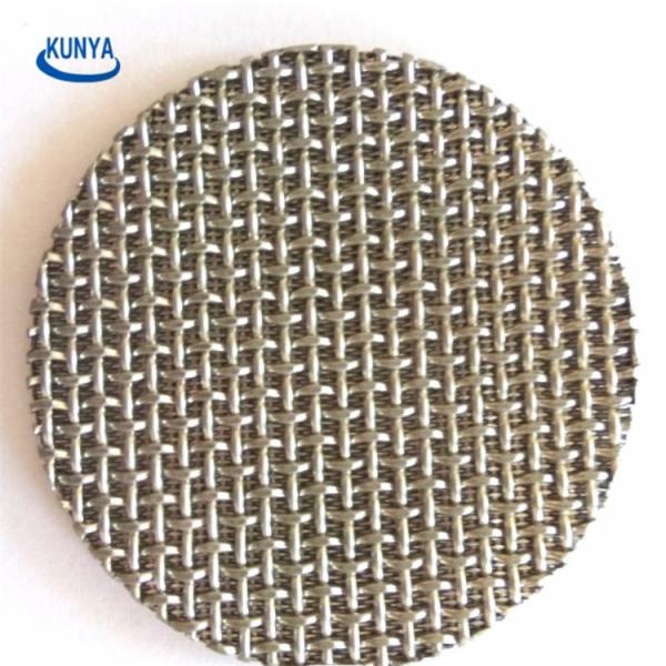 304 316l Sintered Stainless Steel Filter Disc Air Liquid Solid Filtration Use