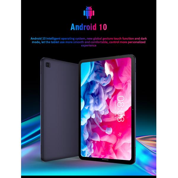 Android 10.0 3C Electronics 10.4 Inch Gesture Touch Dark Mode 4G Full Network Tablet