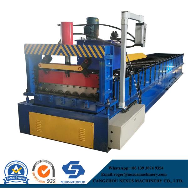 Quality                  Corrugated Roof Profile Sheet Making Machine/ Steel Roofing Roll Forming Machine              for sale