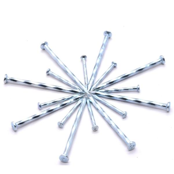 Spiral Steel Galvanized Construction Concrete Nails Common Iron Nail