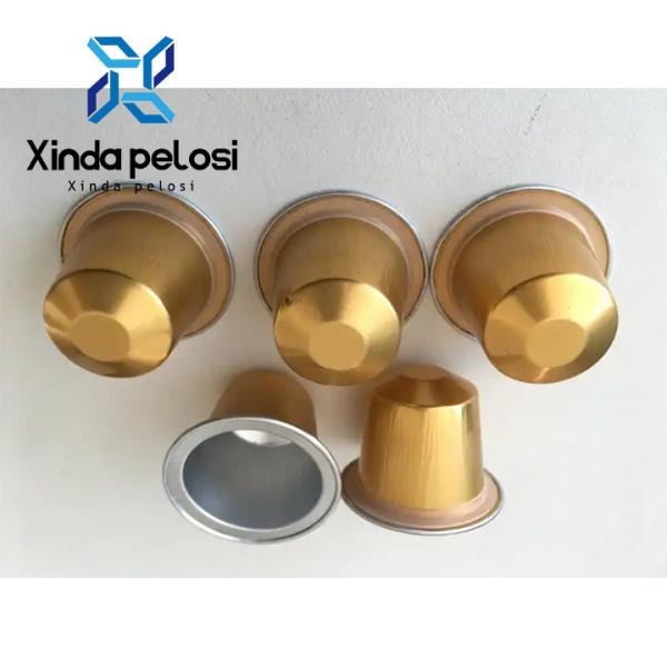 Office Home Use Foil Coffee Pod Tea Aluminum Foil Coffee Capsule With Foil Lids For Sale