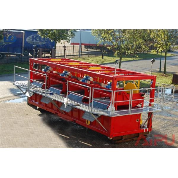 Circulation Recycling System Drilling Fluid Equipment For Piling / HDD / TBM / Trenchless