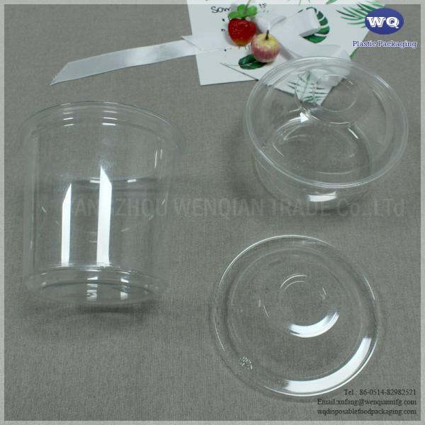 Disposable Food Serving Deli Container ,Hot Selling 32oz Disposable Plastic Food PET Deli Containers With Dome Lid