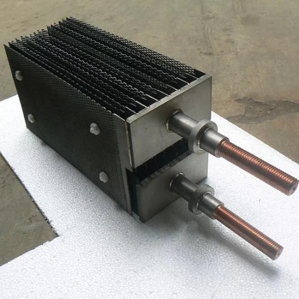 titanium anode Plate Gr1 MMO coating Salt Chlorination Water Treatment