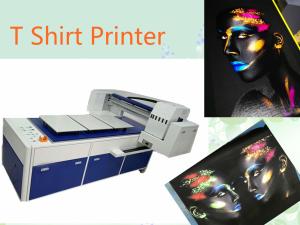 Dirct To Garment T Shirt Printing Machine Automatic With Pigment Ink Stable Performance