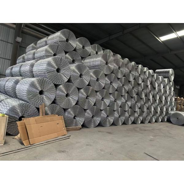 Durable 2.6MM Welded Galvanized Wire Pipeline Reinforced Mesh For Oil And Gas