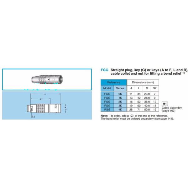 FGG EGG 0K 1K 2K 3K Push Pull Self-latching Plug Socket Replacement Connector Waterproof