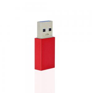China red Eco Friendly Wheat Straw USB Defender Data Blocker wholesale
