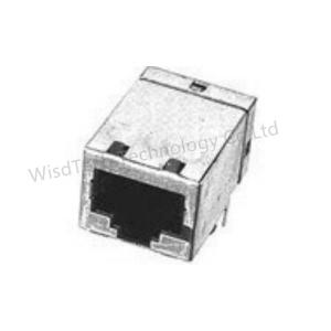 1734579-4 Modular Connectors Ethernet Connectors MOD-JK 8P8C SHD Reverse Thick 50u Au