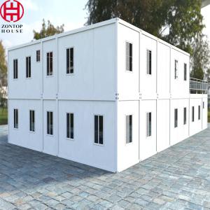China Luxury 20 Feet Stackable Container Home Flat Pack Fully Furnished on sale